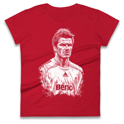 Beckham United Ladies T Shirt