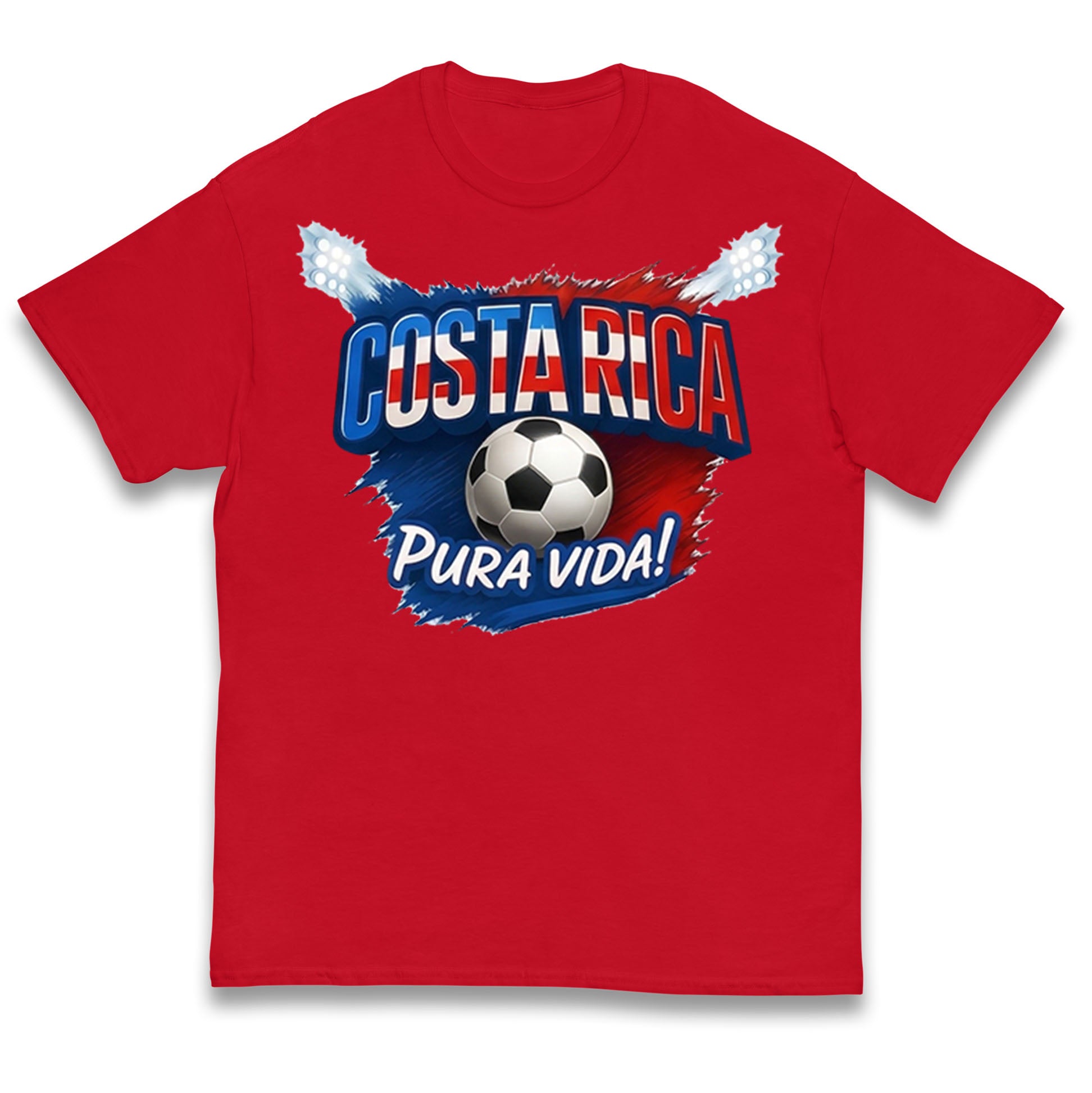 Costa Rica Retro World Cup Kids T Shirt 