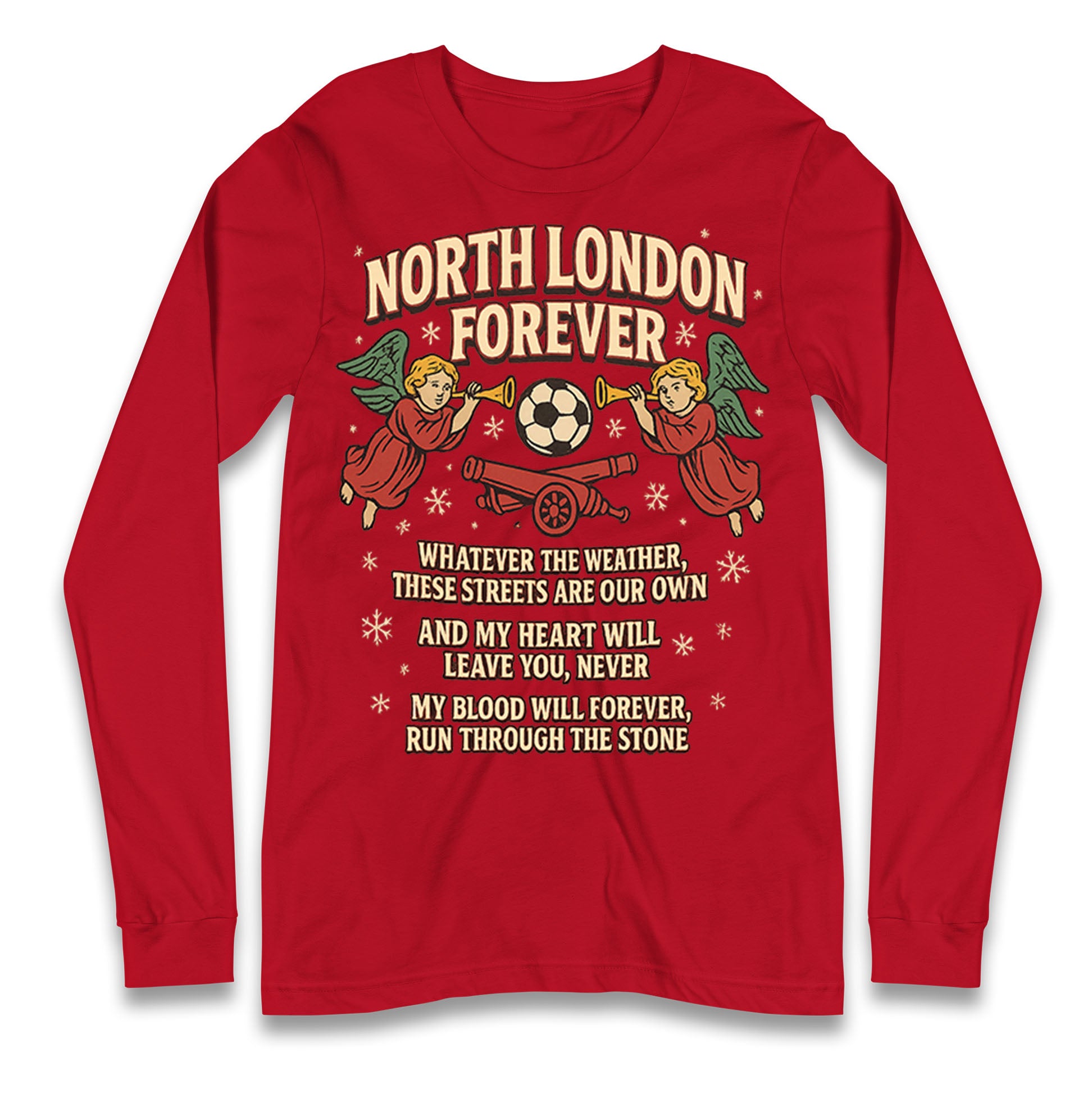 Arsenal Christmas Longsleeve T Shirt 