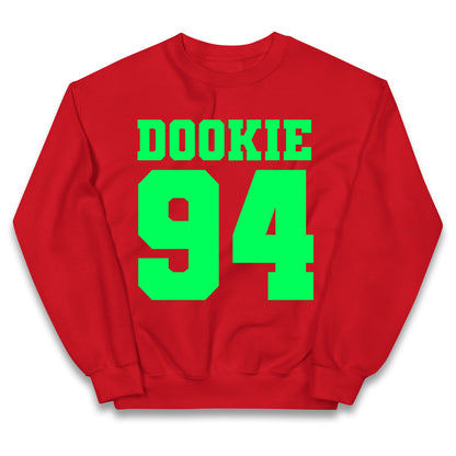 Green Day Dookie 94 Kids Jumper