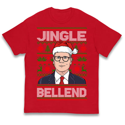 Keir Starmer Jingle Bell End Kids T Shirt