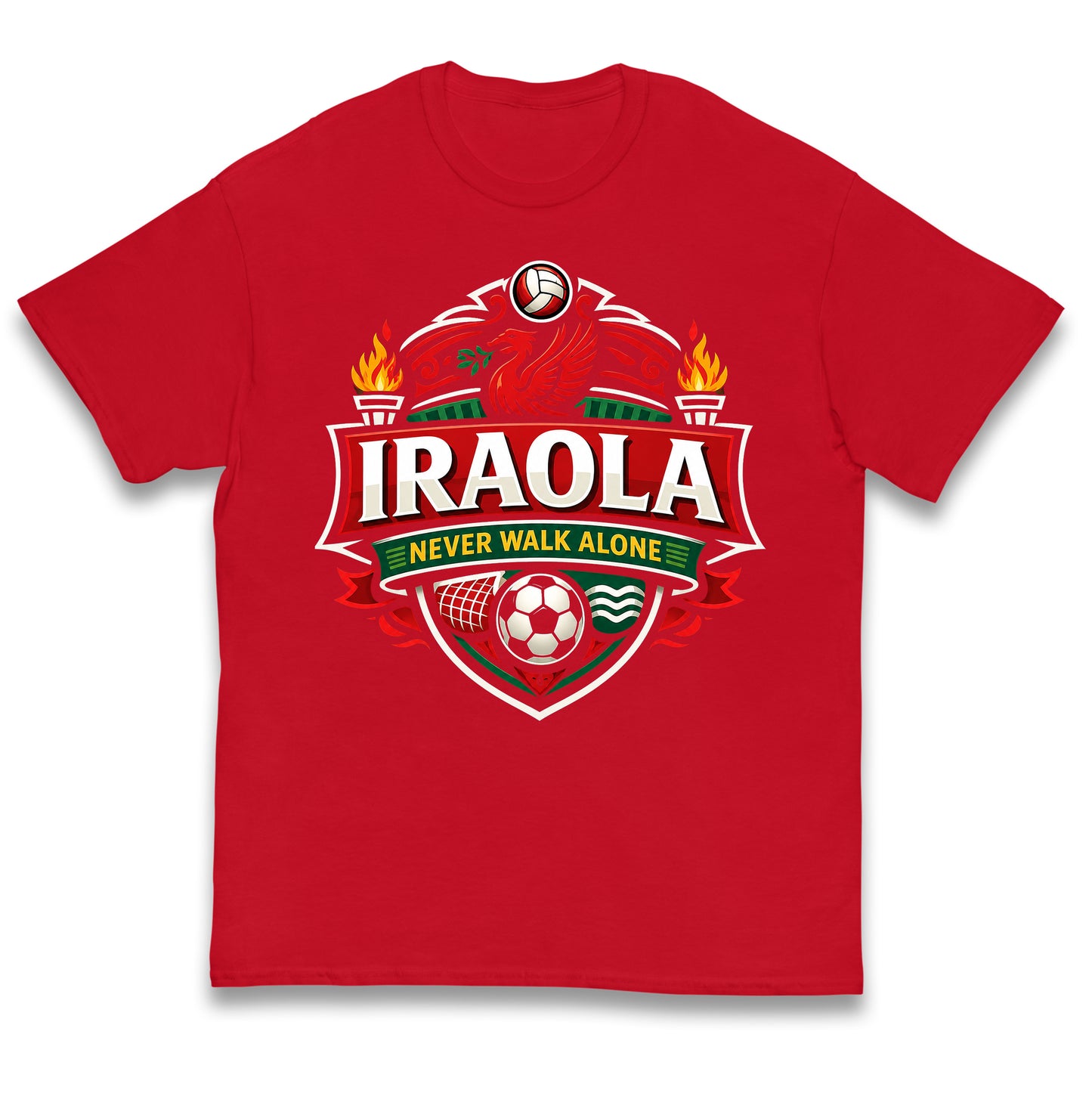 Andoni Iraola Never Walk Alone Kids T Shirt
