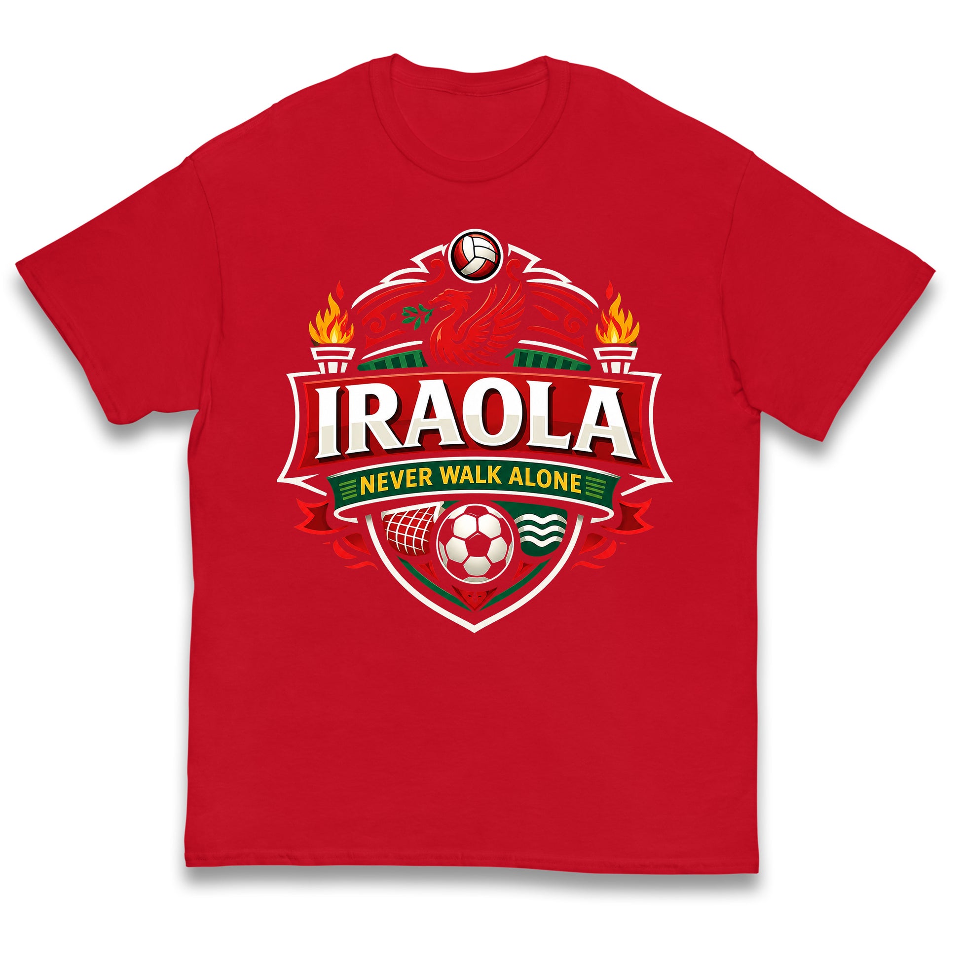 Andoni Iraola Never Walk Alone Kids T Shirt