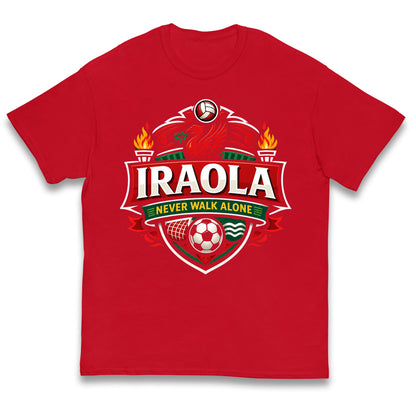 Andoni Iraola Never Walk Alone Kids T Shirt
