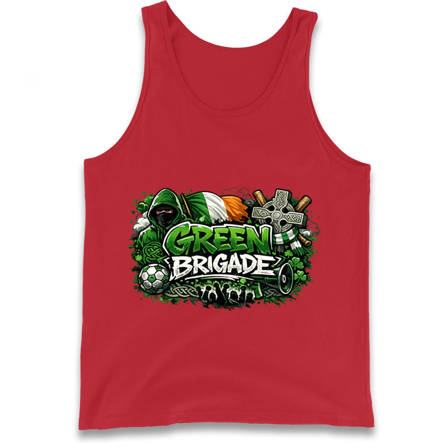 Celtic Green Brigade Football Tank Top