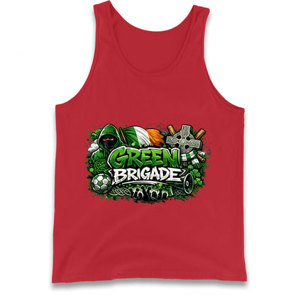 Celtic Green Brigade Football Tank Top