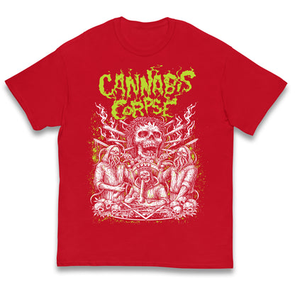 Cannabis Corpse Band Kids T Shirt