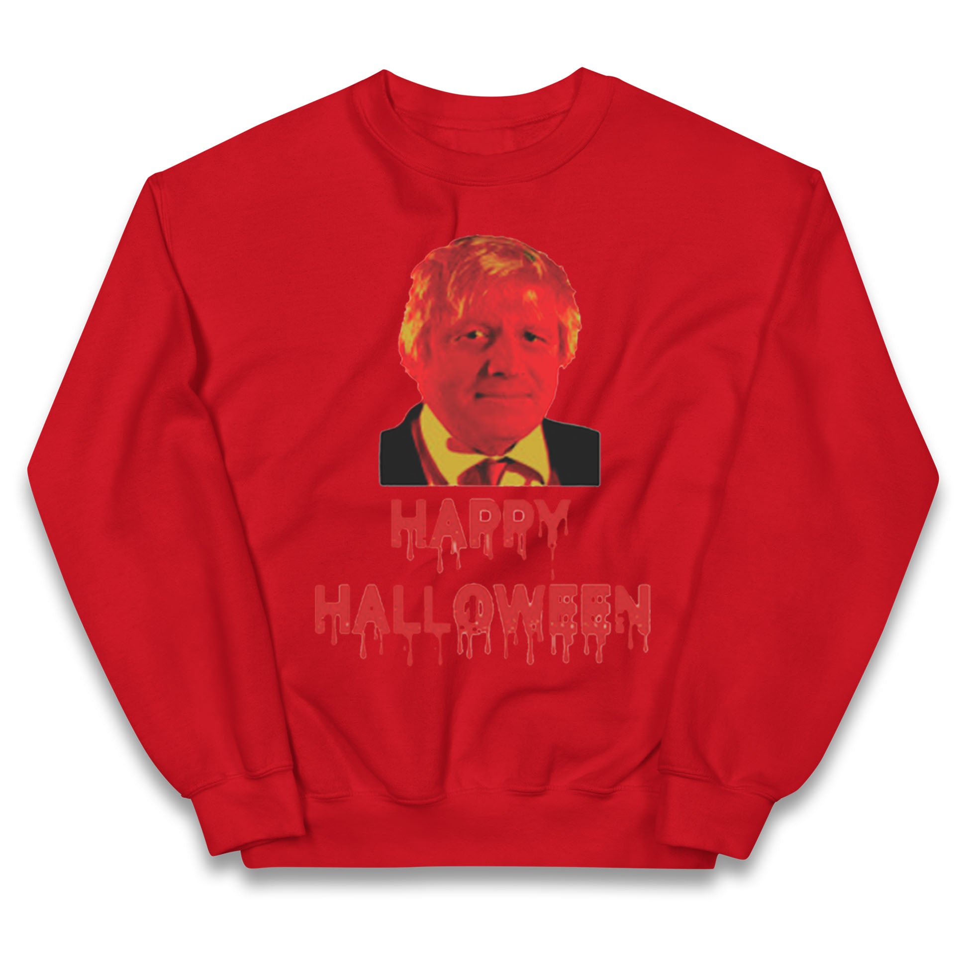 Boris Johnson Happy Halloween Jumper
