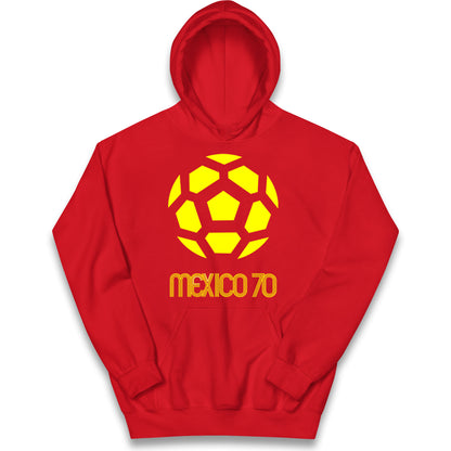 Mexico 1970 World Cup Kids Hoodie