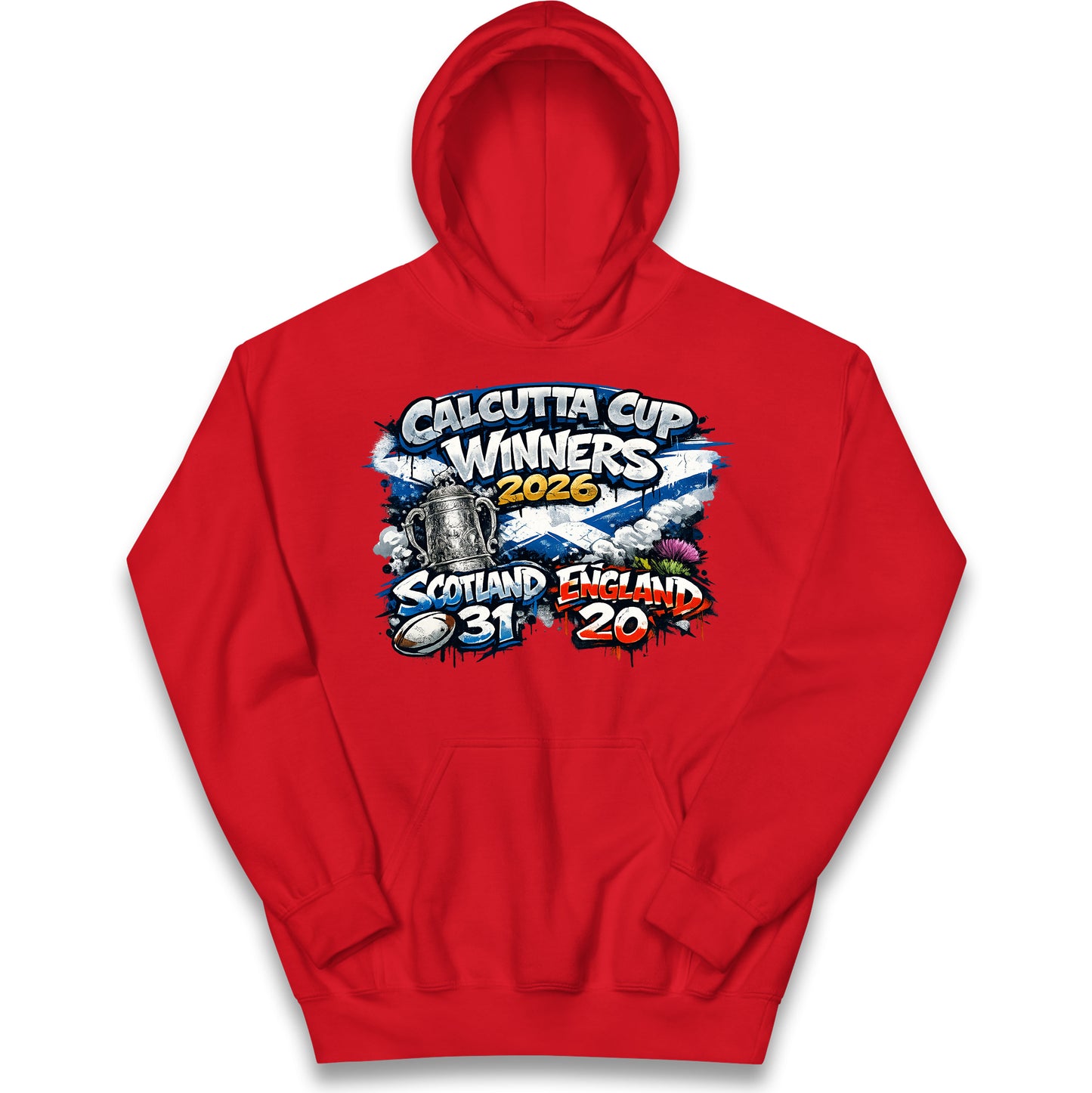 Scotland Calcutta Cup Winners 2026 Kids Hoodie