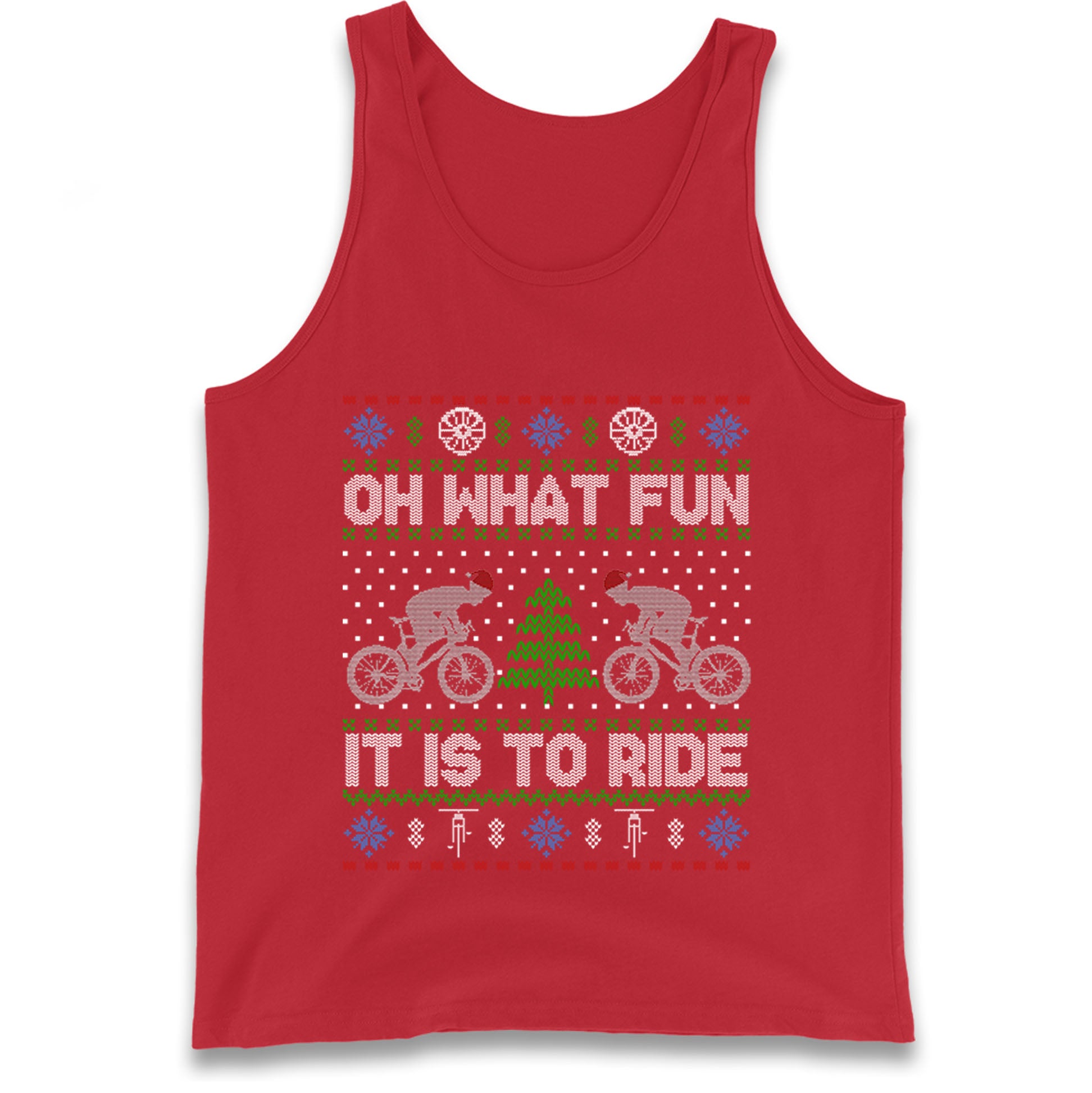 BMX Christmas Tank Top