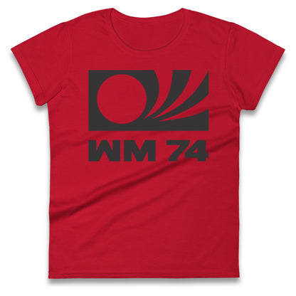 Germany 1974  World Cup Ladies T Shirt
