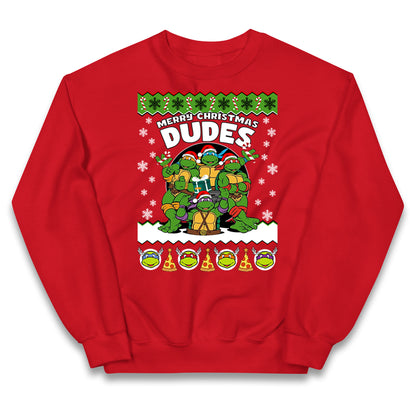 Ninja Turtles Christmas Kids Jumper