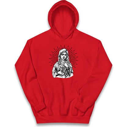 Mary Mother Of God Kids Hoodie