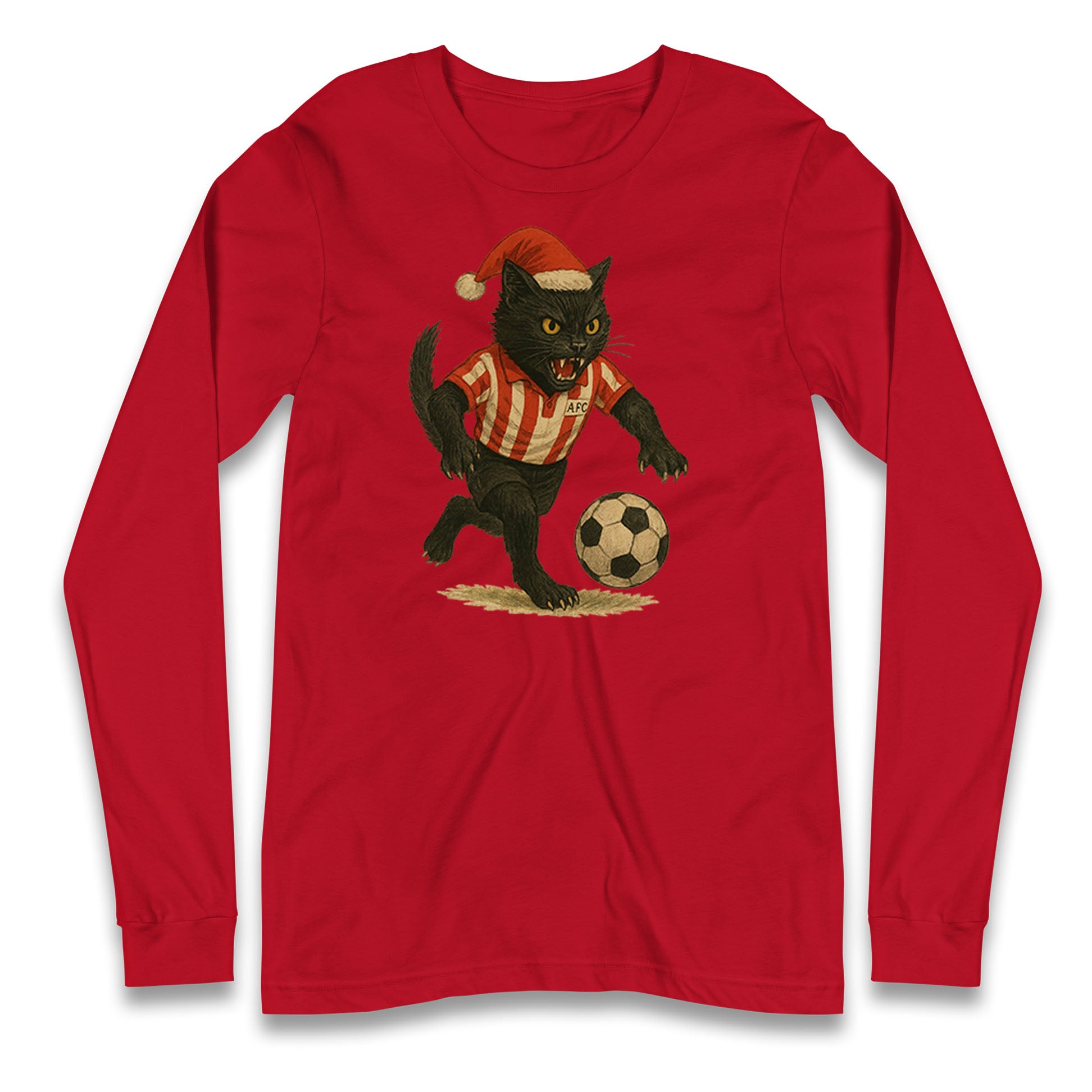 Sunderland Football Christmas Longsleeve T Shirt 