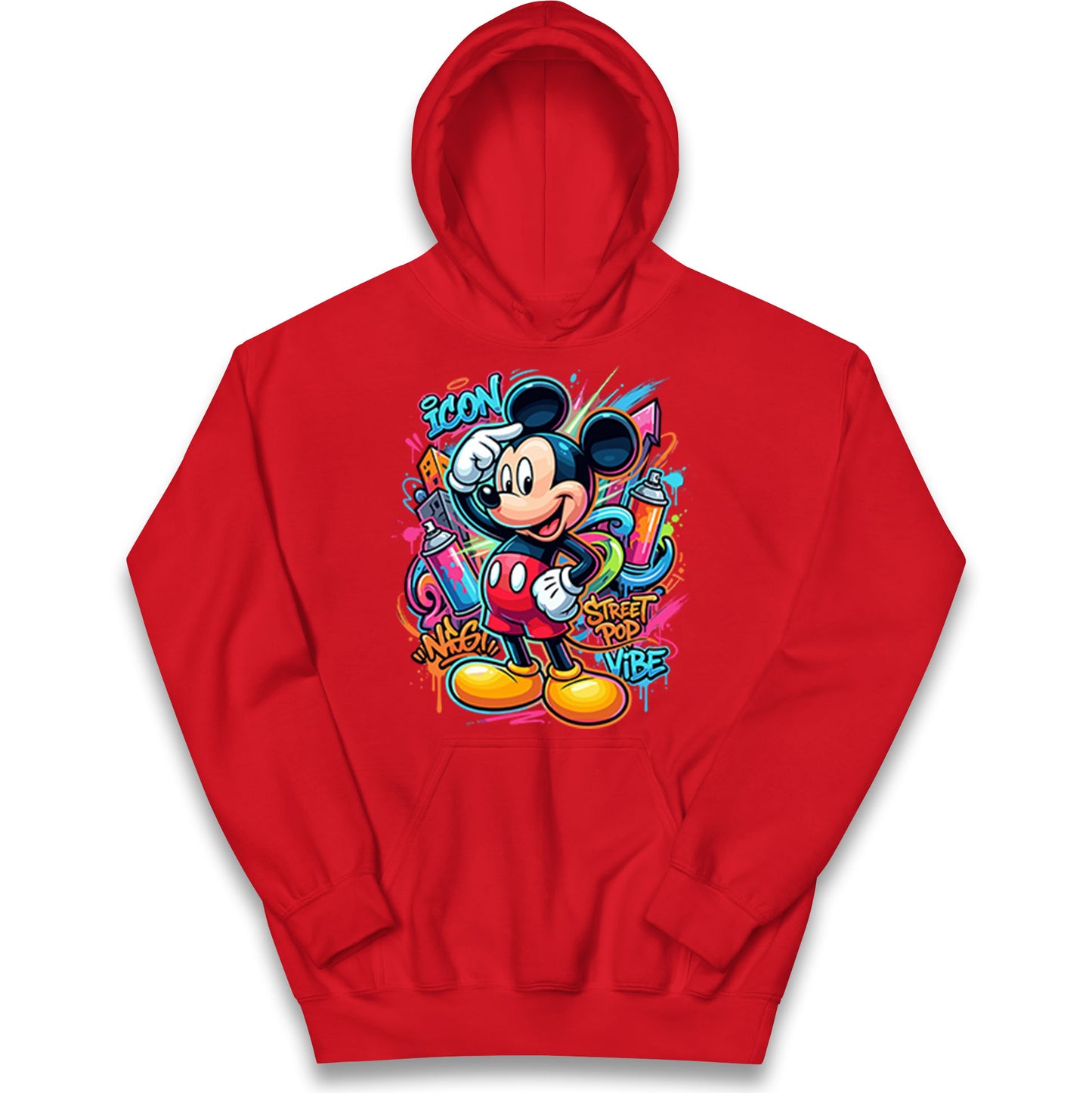 Graffiti Mickey Kids Hoodie