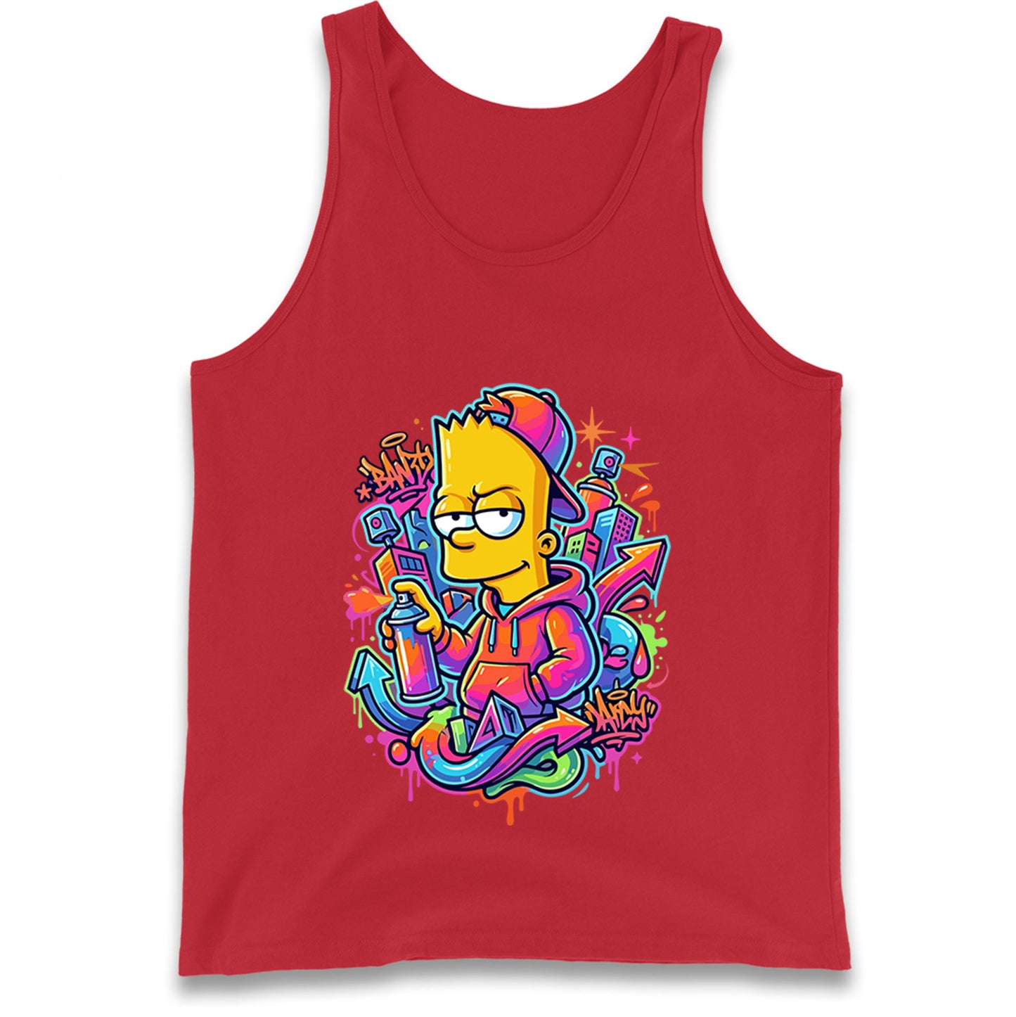 Bart Simpson Street Tank Top