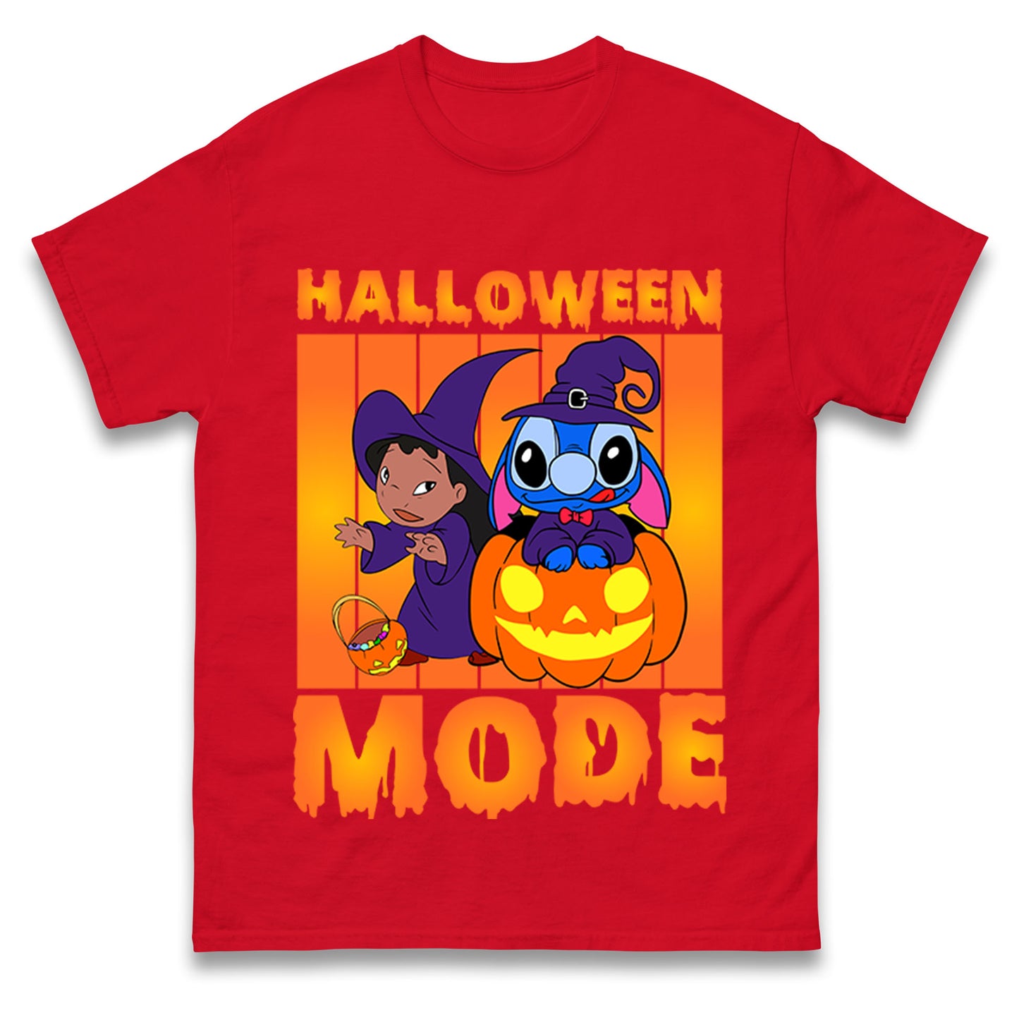 Lilo And Stitch Halloween Mode t shirts