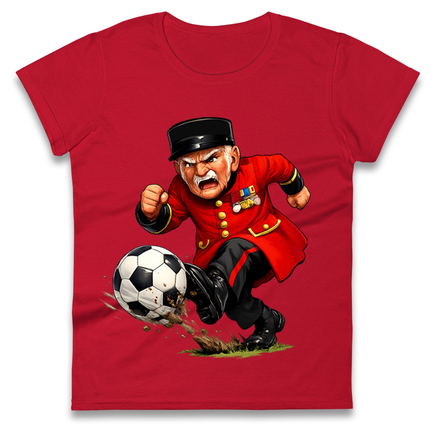 Retro Chelsea FC Ladies T Shirt