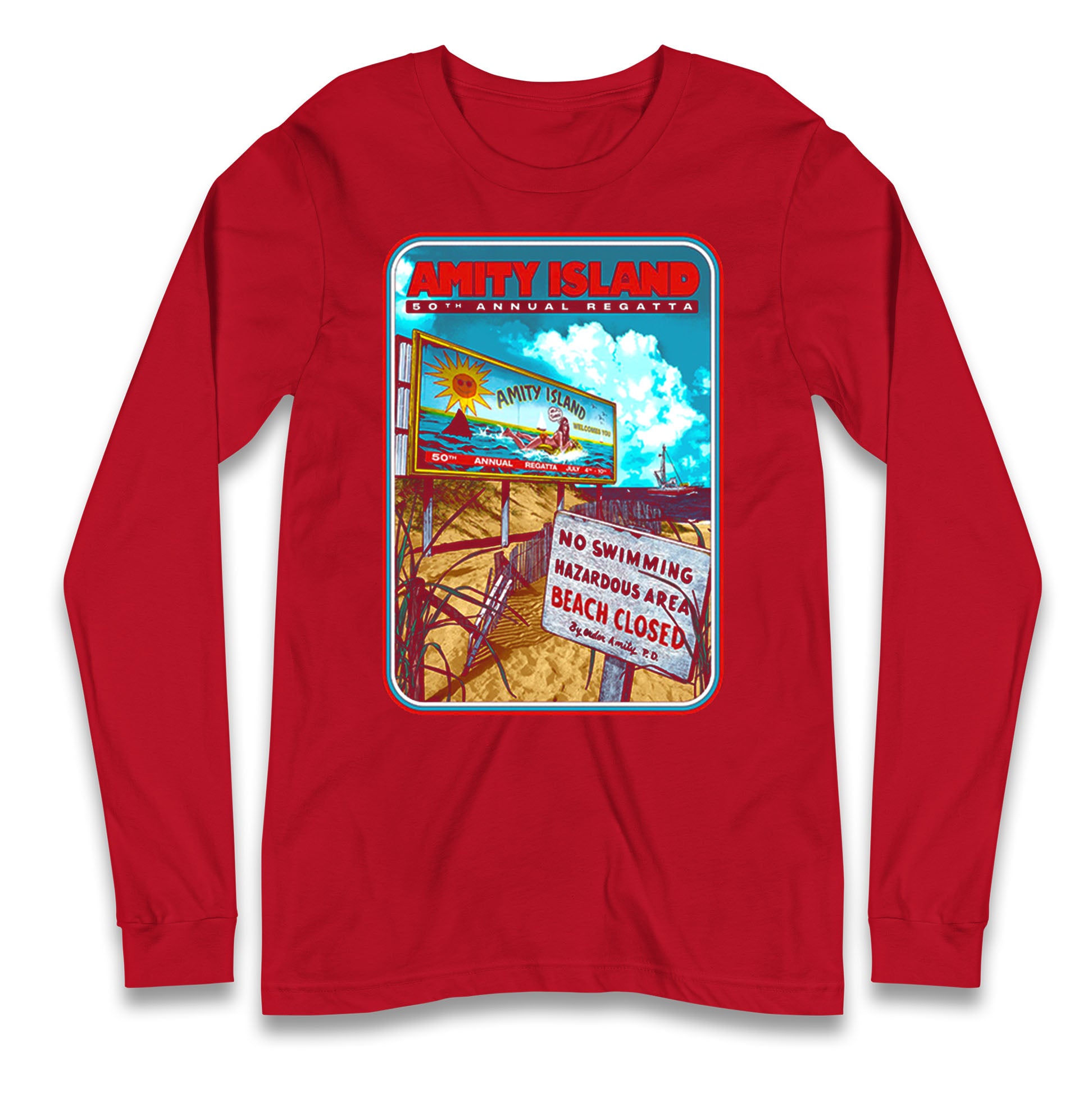 Jaws Longsleeve T Shirt