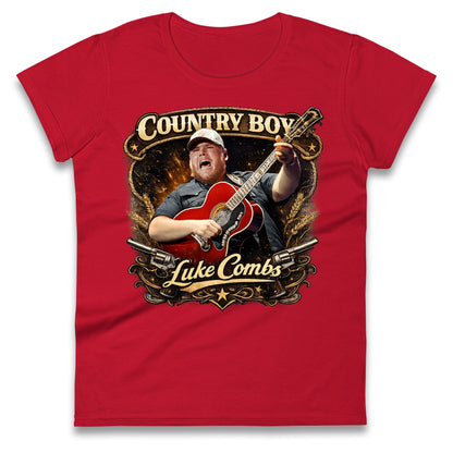 Luke Combs Ladies T Shirt