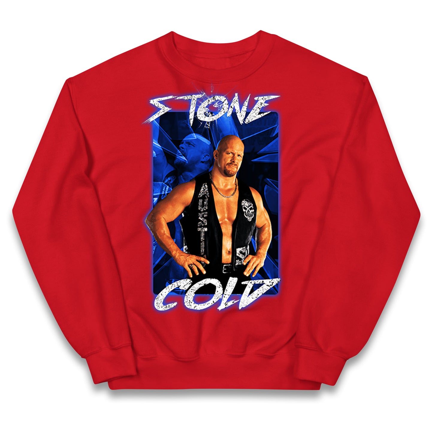 Stone Cold wwe Bootleg Kids Jumper