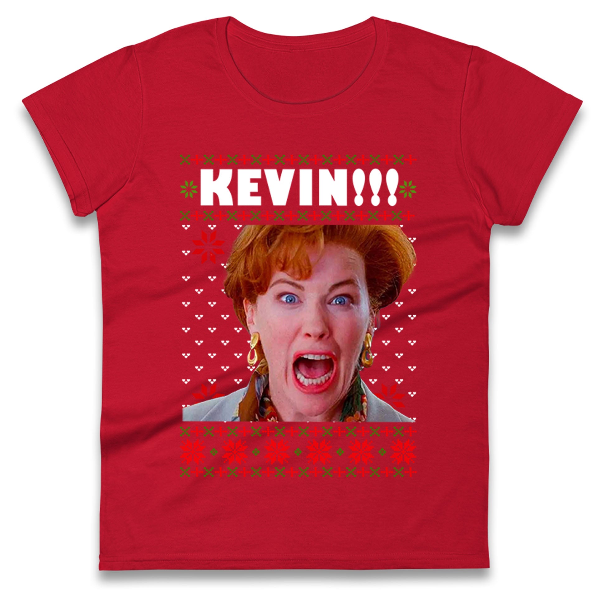 Home Alone Kevin Ladies T Shirt