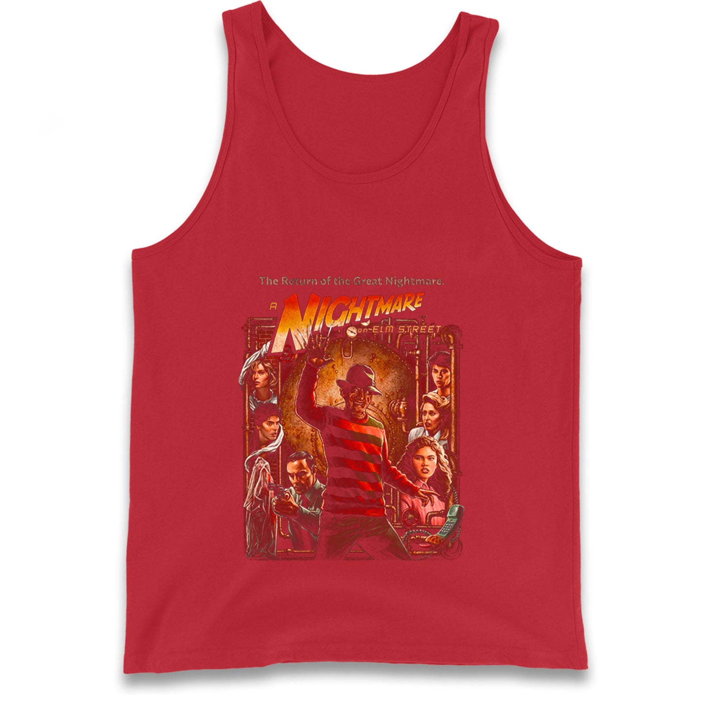 1 2 Freddy's Coming For You Tank Top