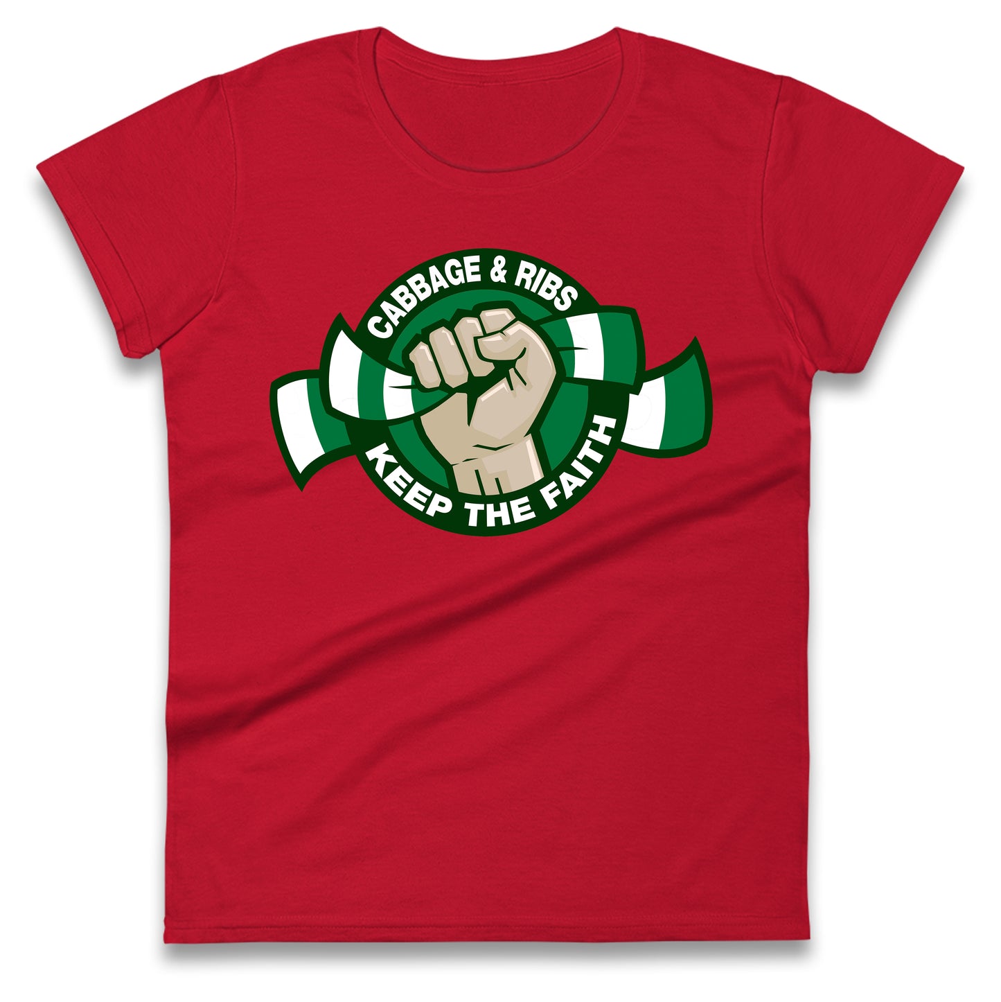 Hibernian Fans Football Ladies T Shirt