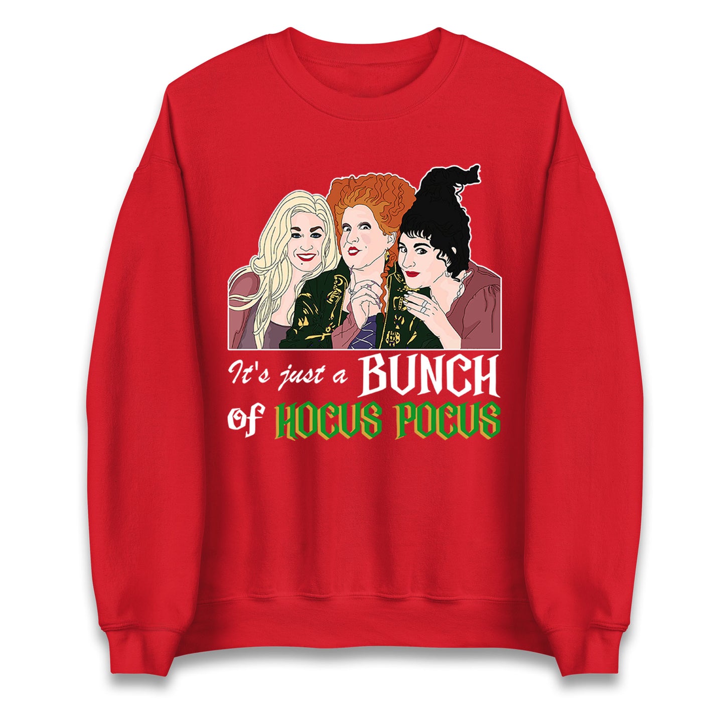 The Sanderson Sisters Disney Hocus Pocus Halloween Sweatshirt
