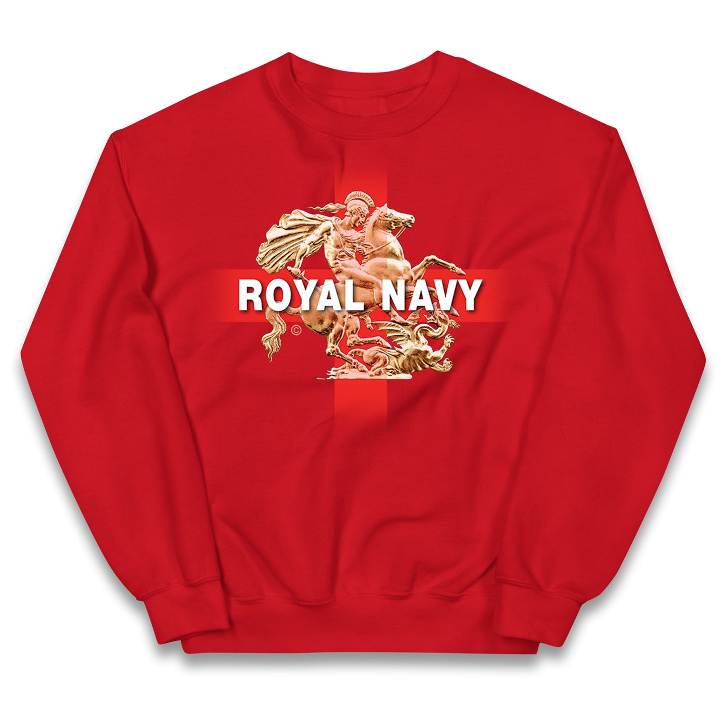 Royal Navy St George and The Dragon Kids Jumper