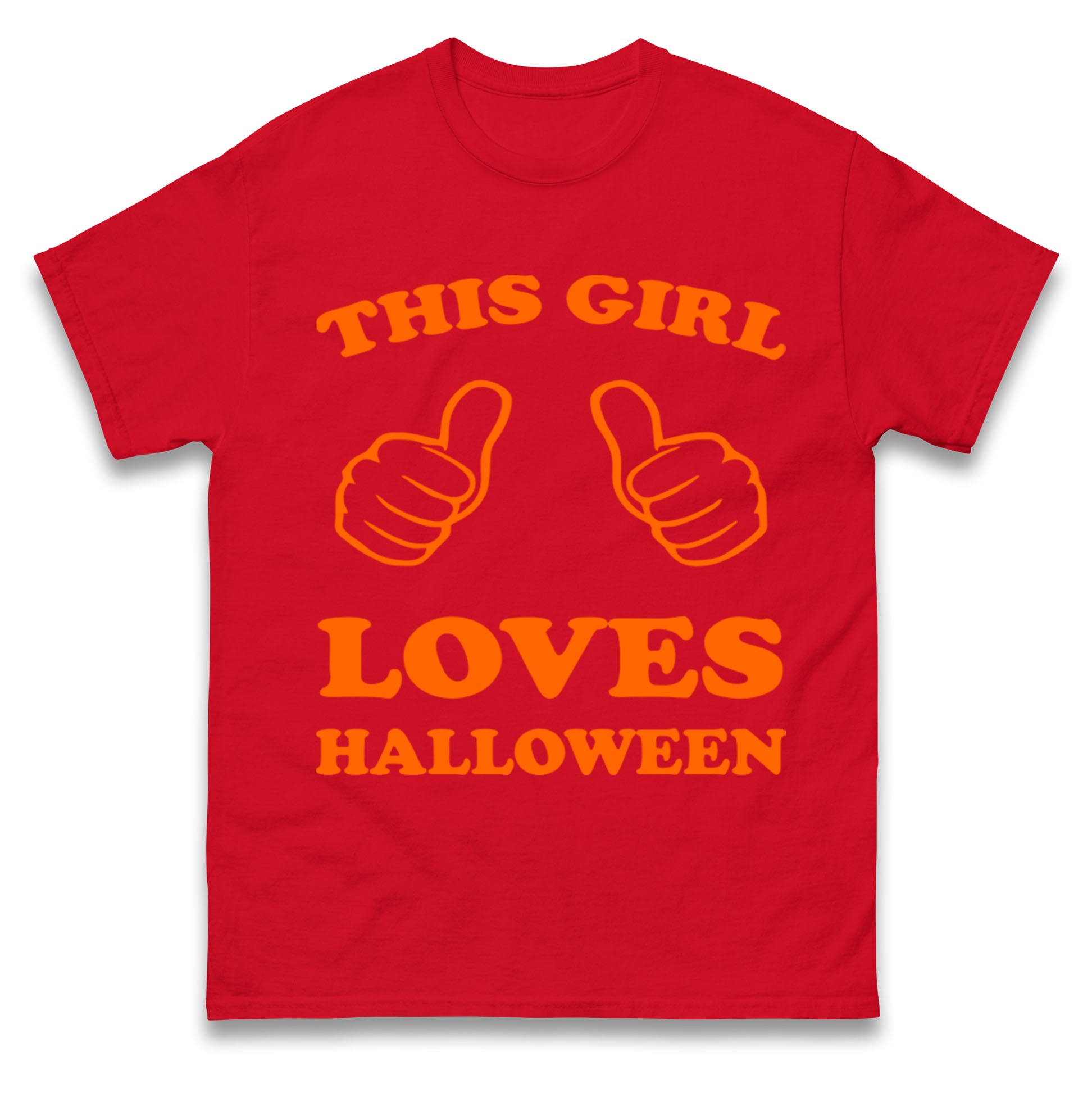 This Girl Loves Halloween T Shirts
