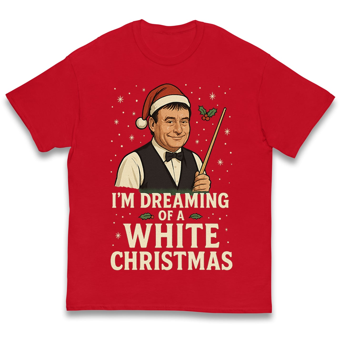 Snooker Christmas Kids T Shirt 