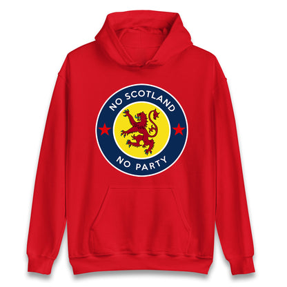 No Scotland No Party Hoodie