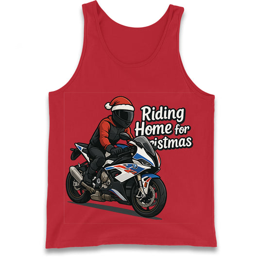 BMW S1000RR Christmas Tank Top