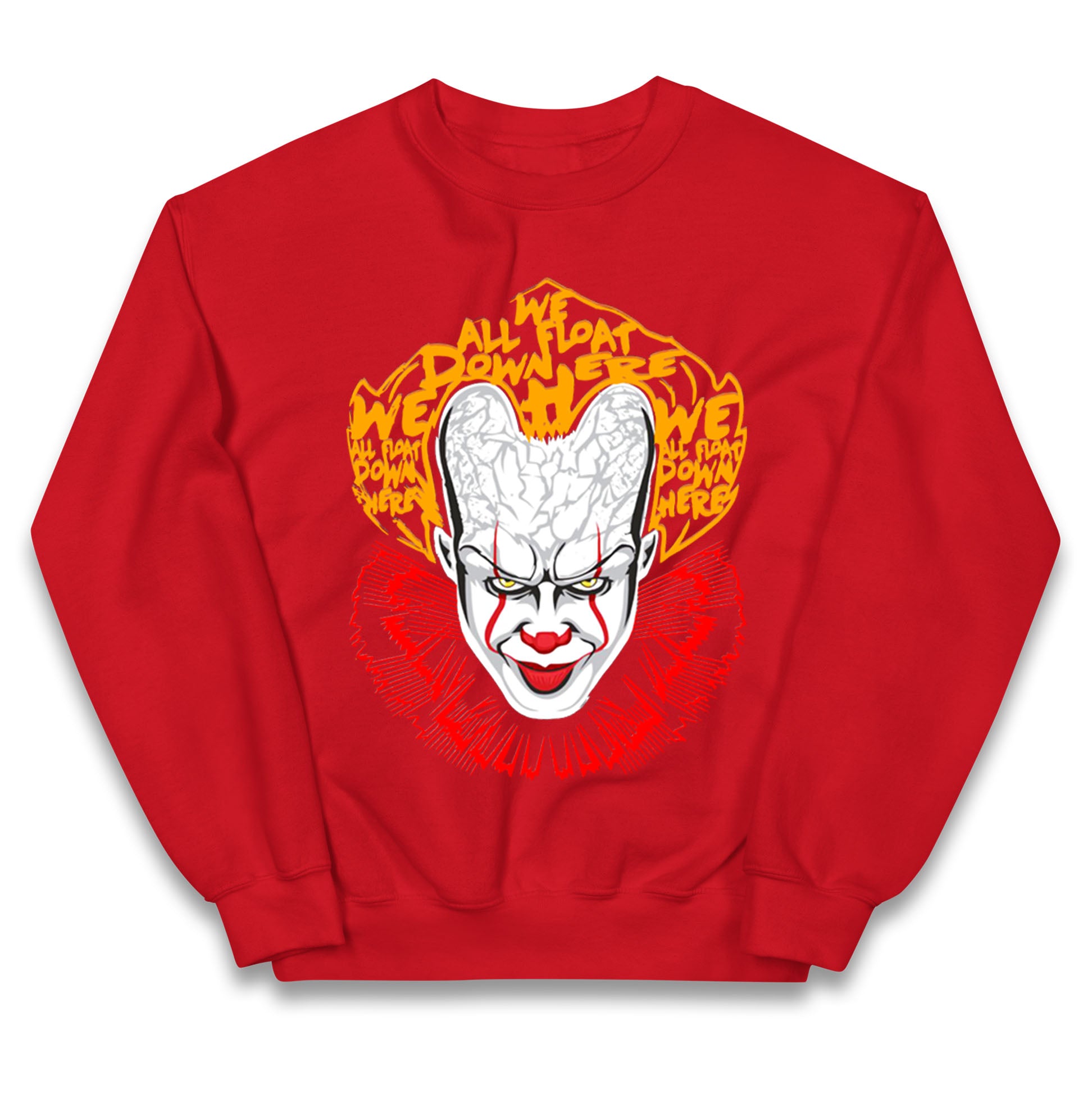 Pennywise Scary Clown Halloween Jumper
