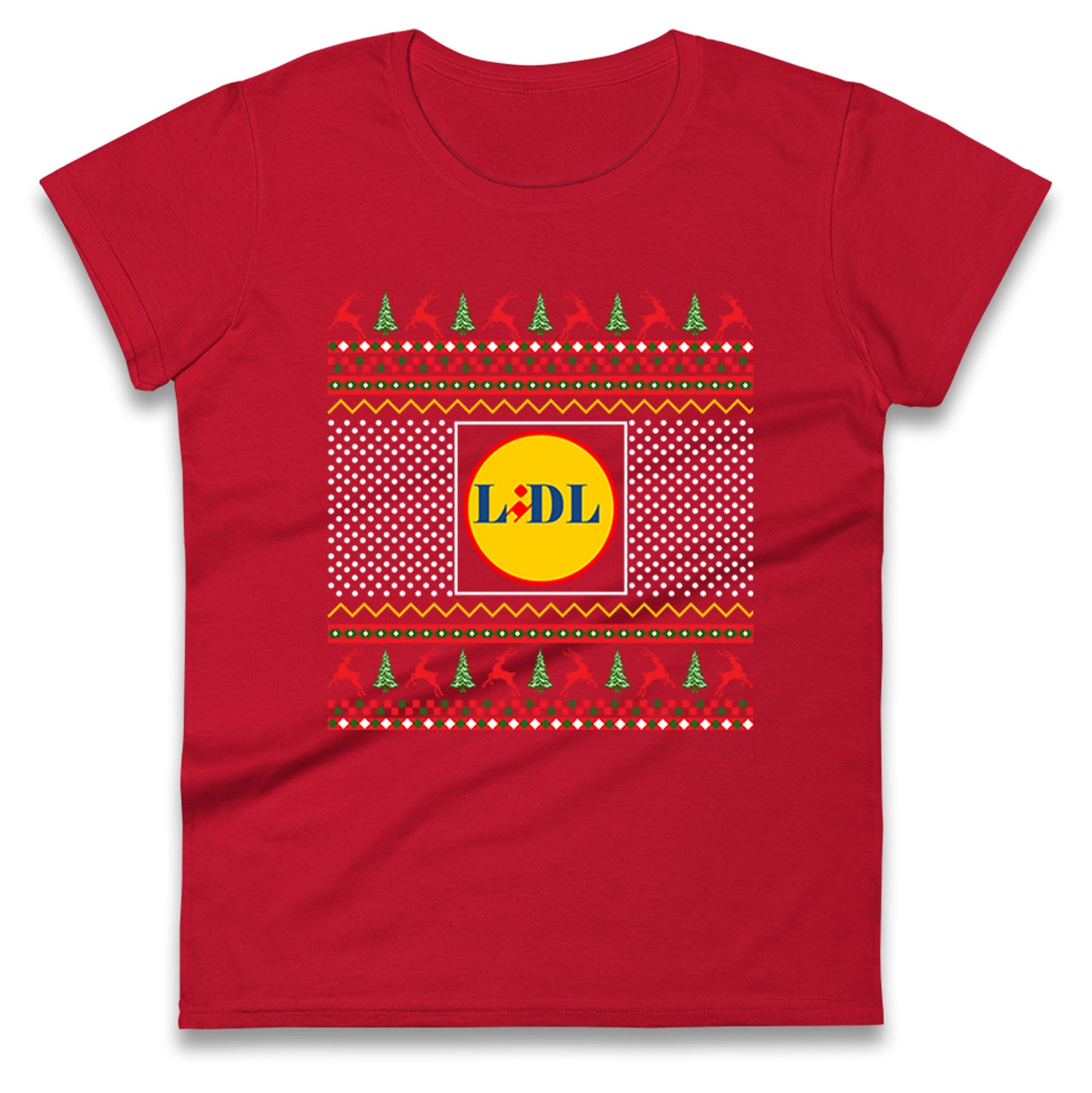 Lidl Christmas Ladies T Shirt