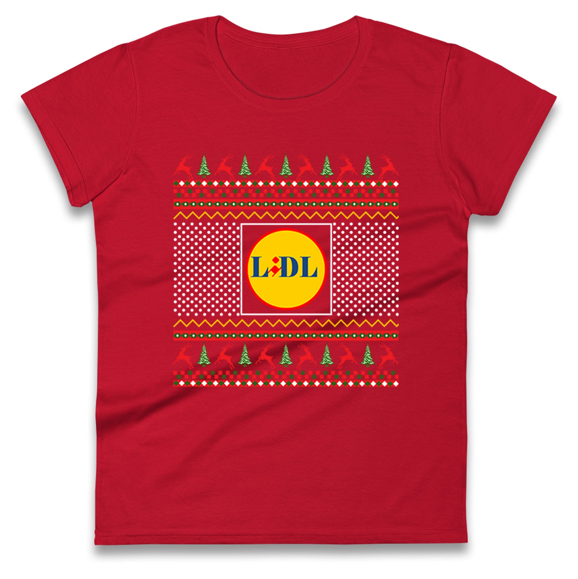 Lidl Christmas Ladies T Shirt