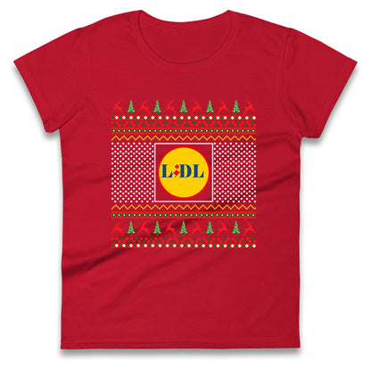 Lidl Christmas Ladies T Shirt