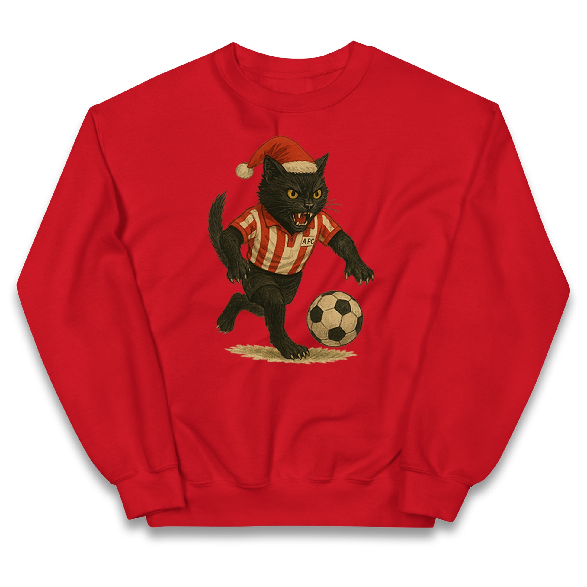 Sunderland Football Christmas Kids Jumper 