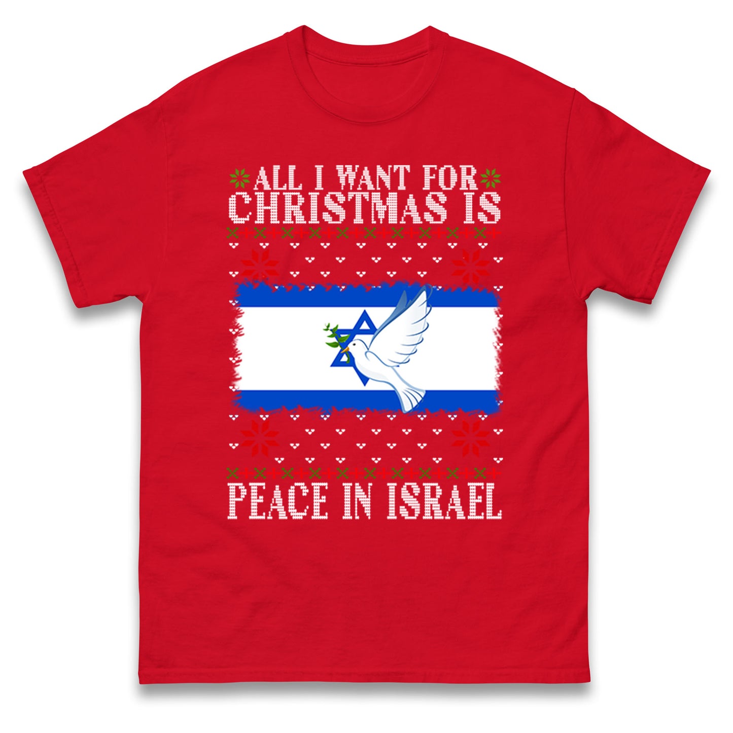 peace in israel t shirt