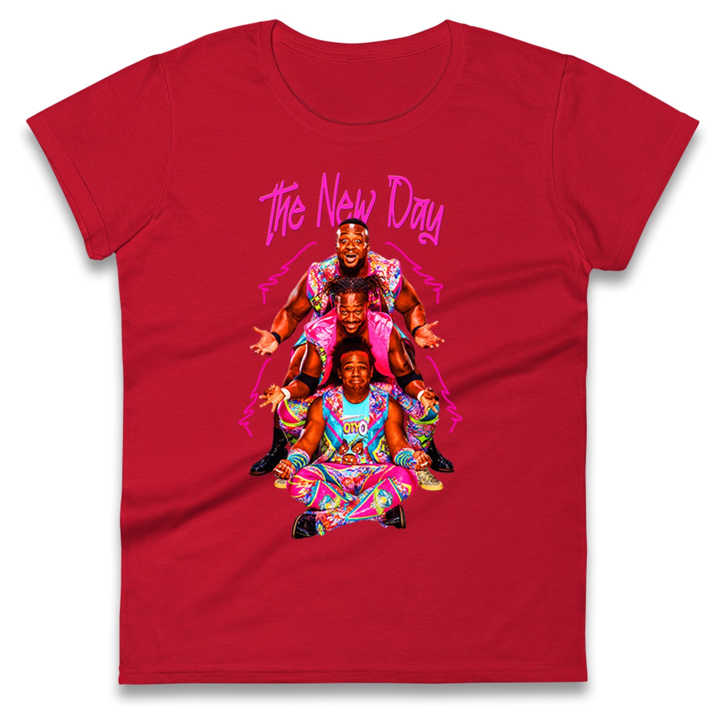 The New Day wwe Bootleg Womens T Shirt
