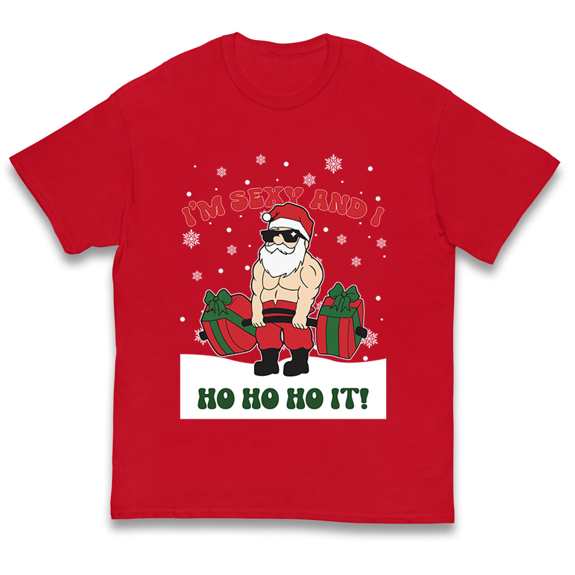 Santa Claus Ho Ho Ho Kids T Shirt