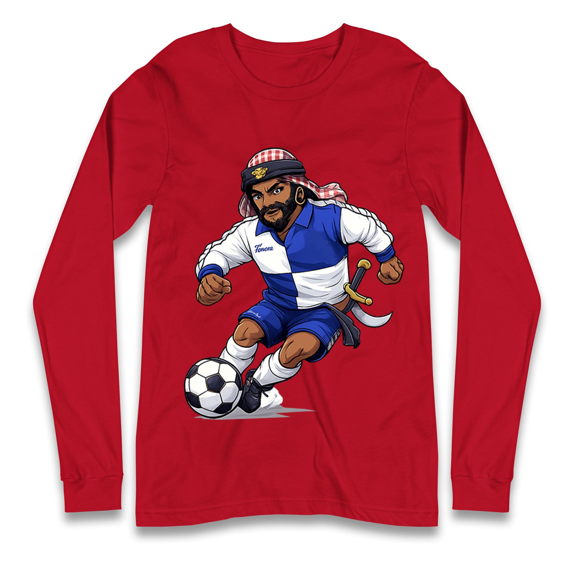 Rovers Retro Football Longsleeve T Shirt 