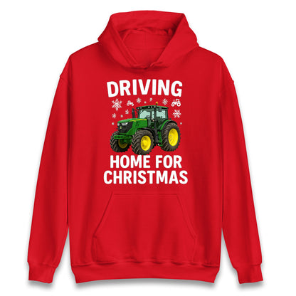John Deere Tractor Christmas Hoodie 
