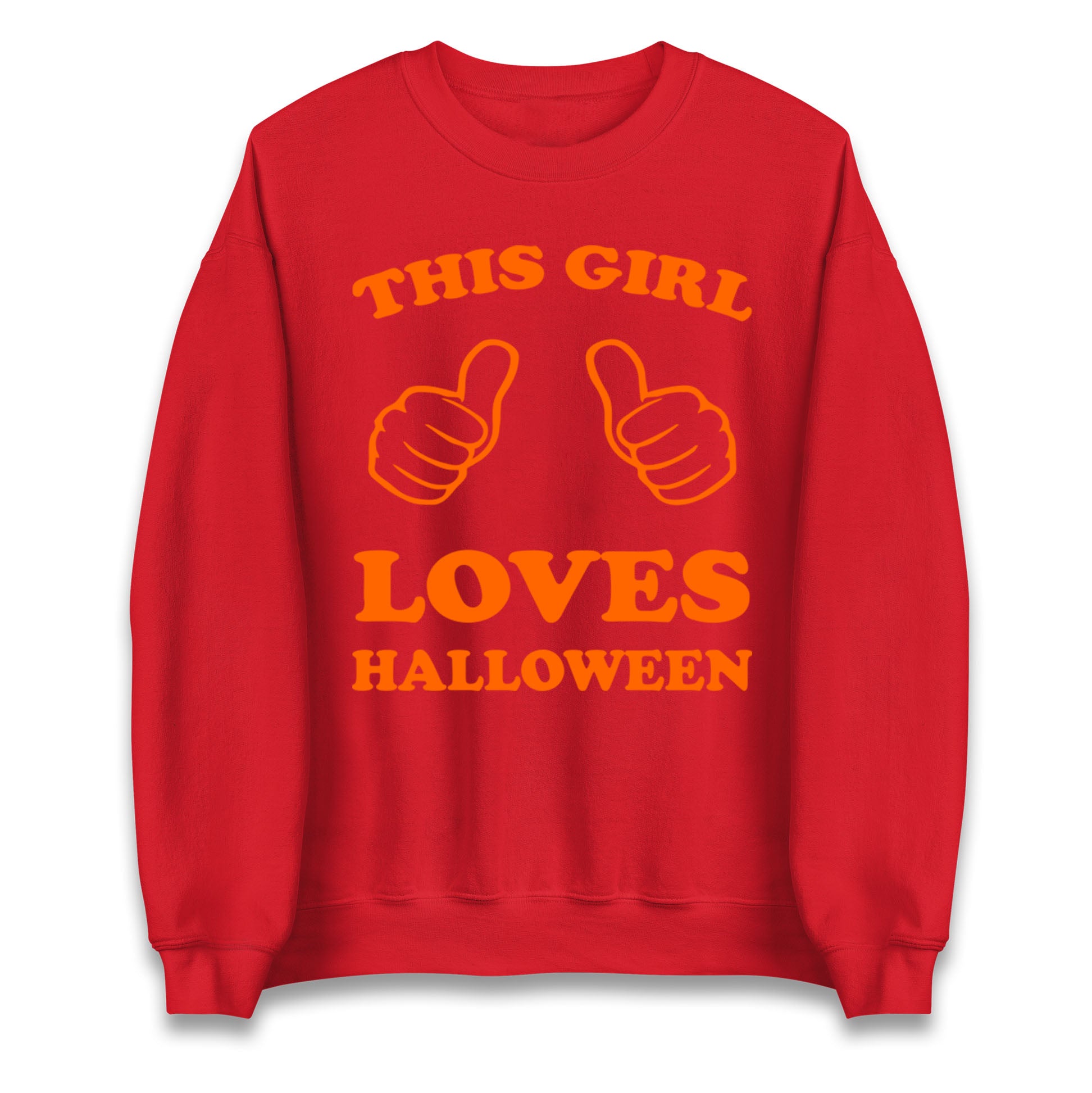 This Girl Loves Halloween Sweatshirt
