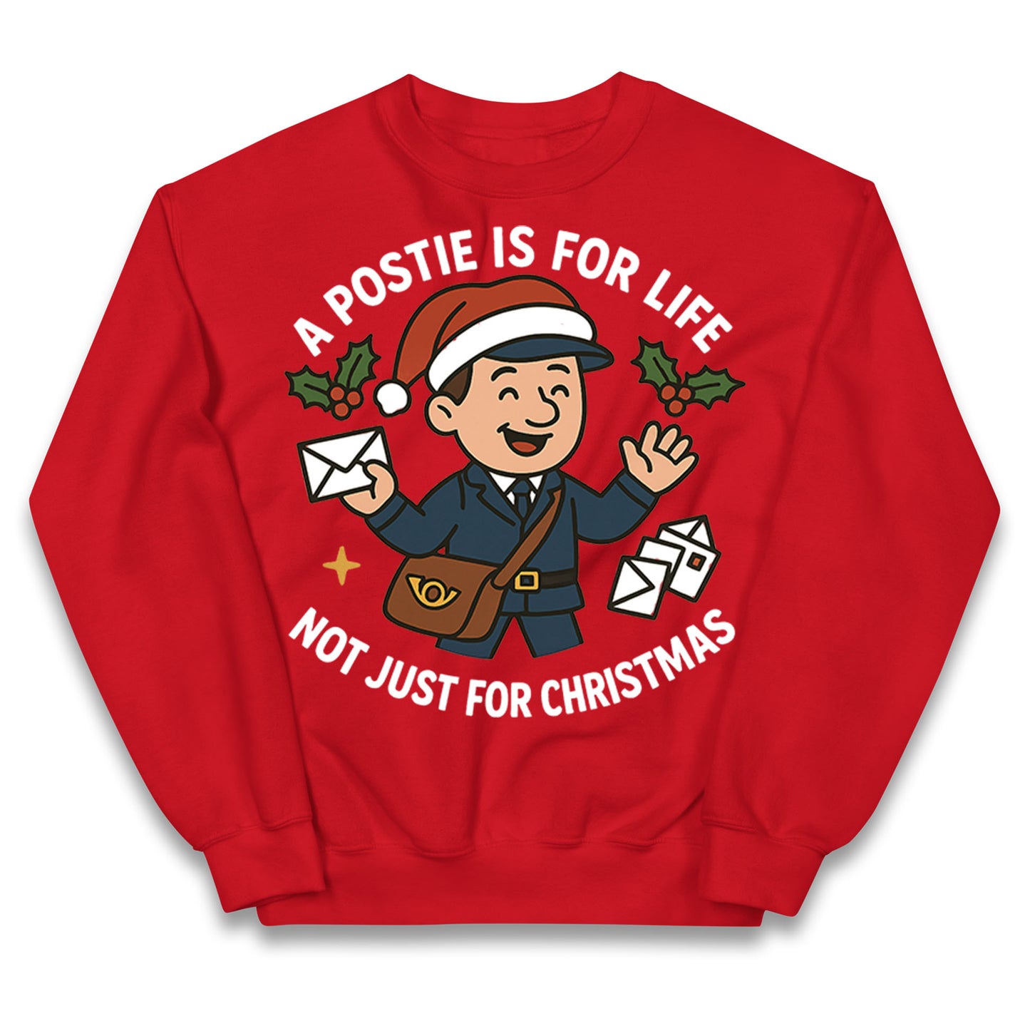 Postie Christmas Kids Jumper