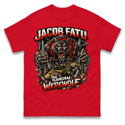 Jacob Fatu The Samoan Werewolf T Shirt
