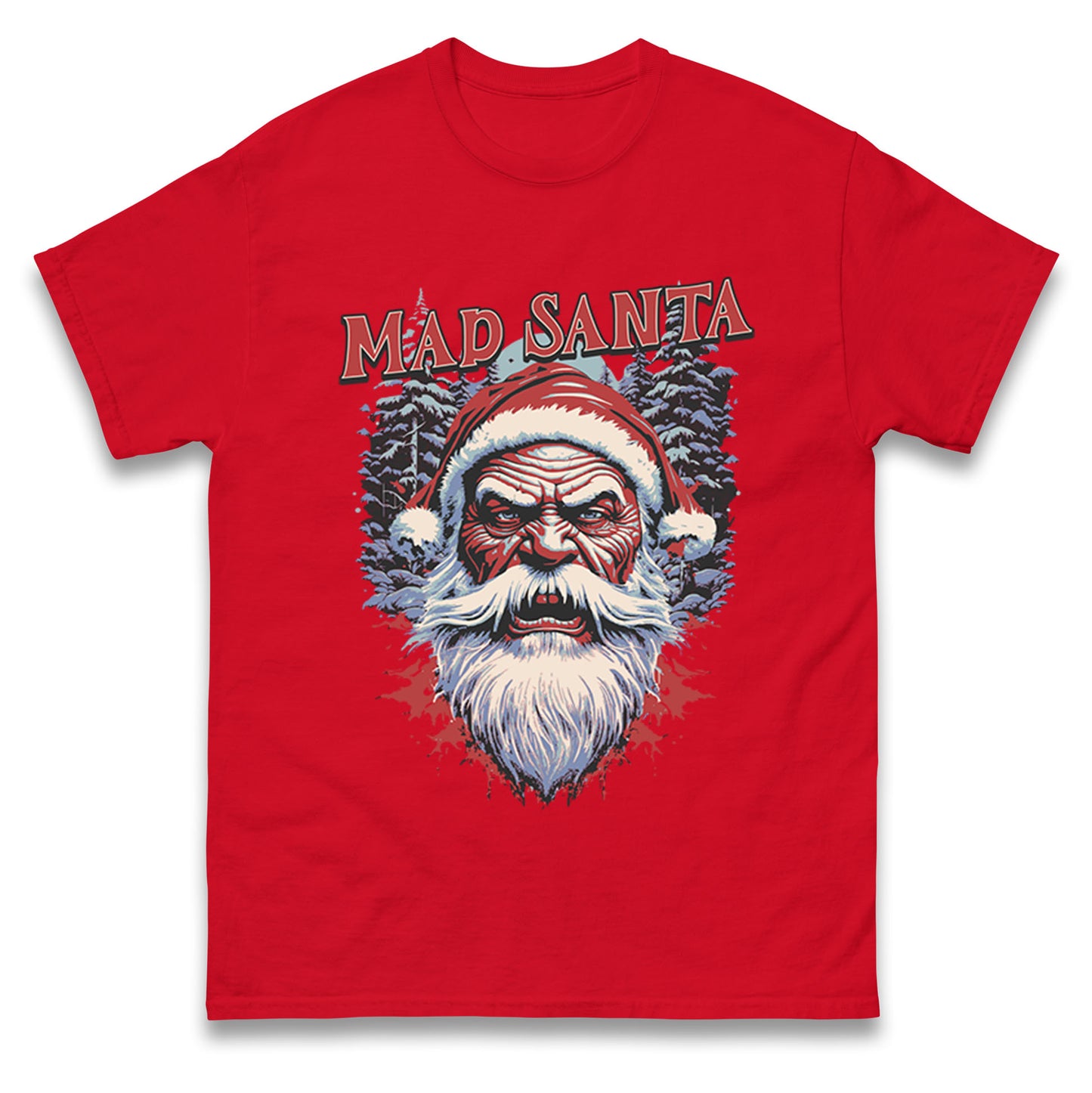 Mad Santa T Shirt