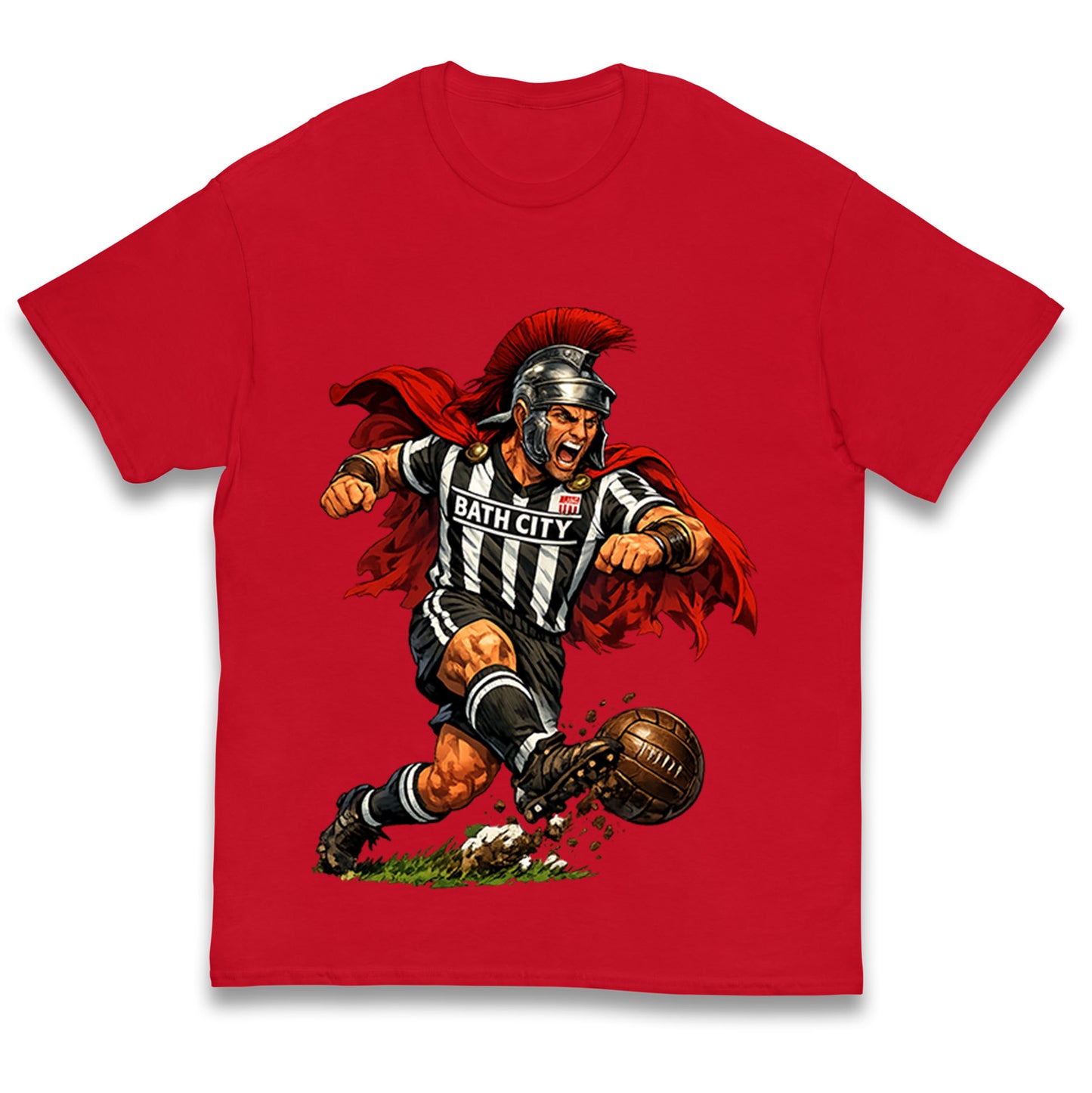 Retro Bath City Football Kids T Shirt